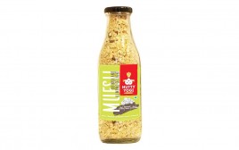 Nutty Yogi Quinoa And Almond Delight Muesli  Glass Bottle  300 grams
